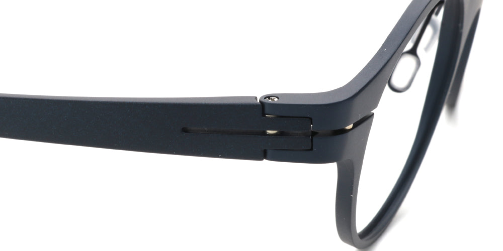 JINS Design Project x Alberto Meda 288 59 - Lightweight Titanium Eyeglass Frame for Men & Women | Modern Minimalist Style | Perfect for Office, Reading & Everyday Wear