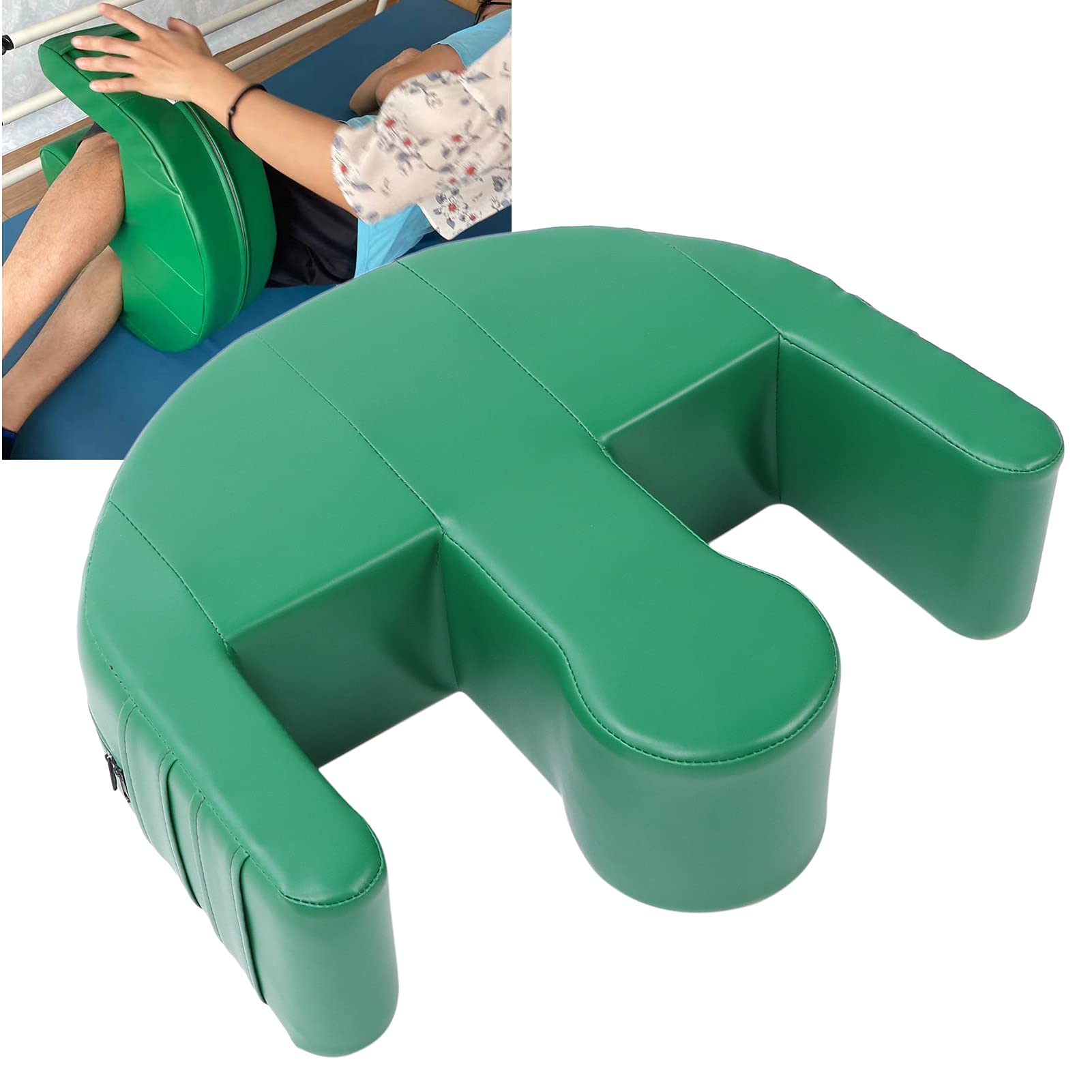 Rotating Pillow for Leg Support - Anti-Decubitus Care Pad with Ankle Decompression - Medical Transfer Board for Nursing & Patient Care - Ideal for Bedridden Patients, Post-Surgery Recovery & Home Healthcare