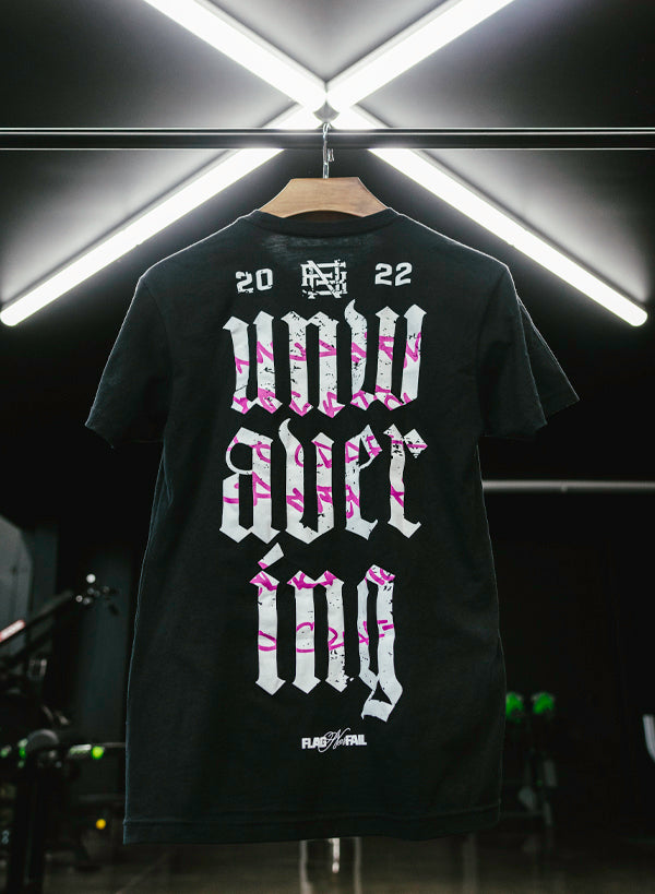 UNWAVERING STACKED TEE - Premium Black Basic T-Shirt for Men & Women | Casual Wear, Layering, Everyday Outfits
