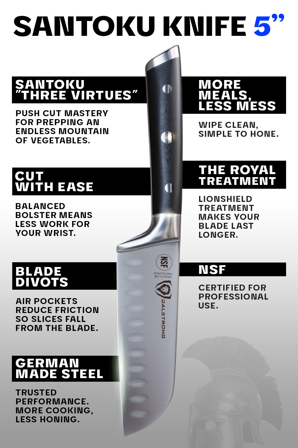 Premium Santoku Knife 5