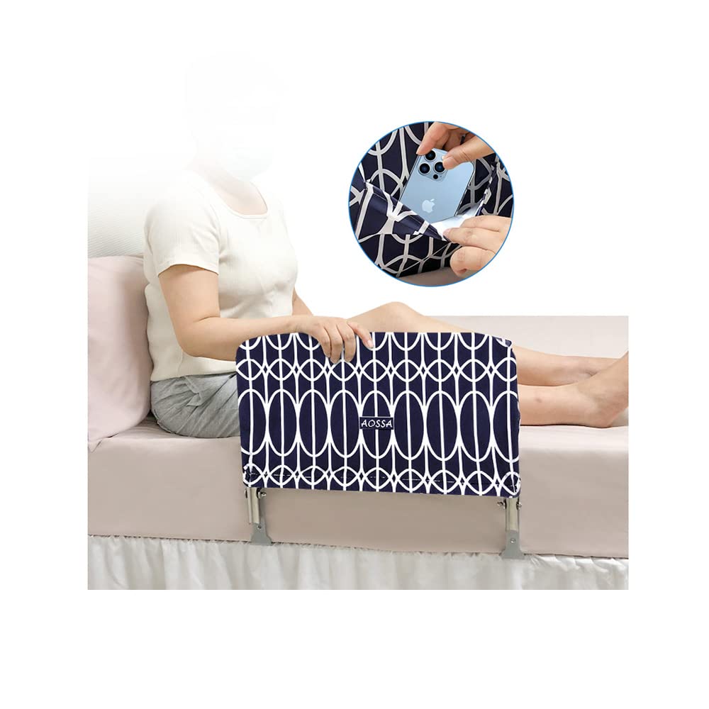 Hospital Bed Rail Padding - Safety Bumper Cushion for Elderly & Adults | Adjustable Medical Bedside Assist Rail Cover | Fall Prevention & Patient Protection (1PC) - Ideal for Home Care, Nursing Homes & Rehabilitation Centers