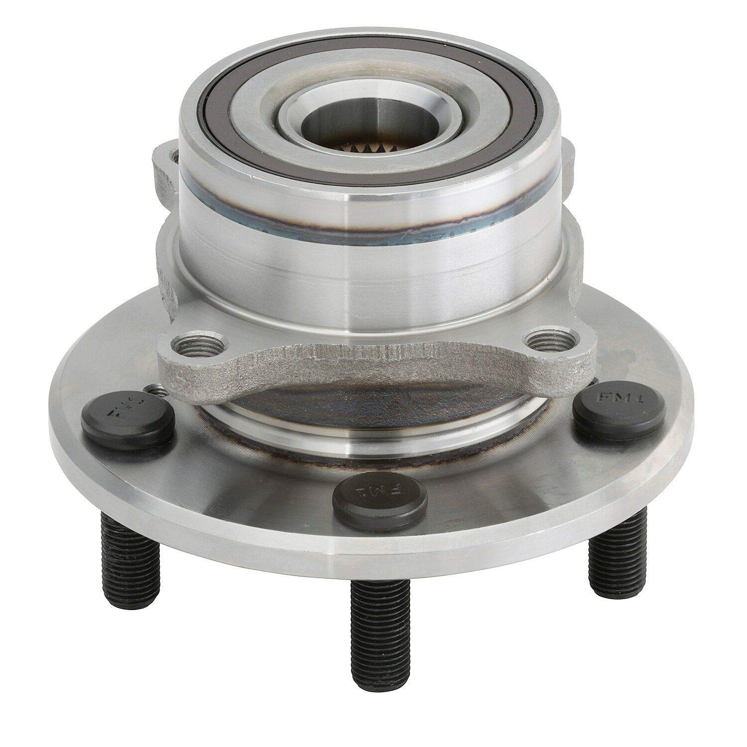 QRNTZCR 1-Piece Front Side Wheel Bearing and Hub Assembly 513267 - Compatible with Various Car Models - Perfect for Smooth and Safe Driving
