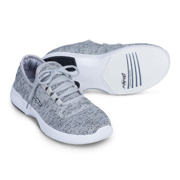 KR Strikeforce Youth Maui Bowling Shoes for Kids - Lightweight & Comfortable Grey Color - Perfect for Bowling Alleys, Tournaments & Casual Play