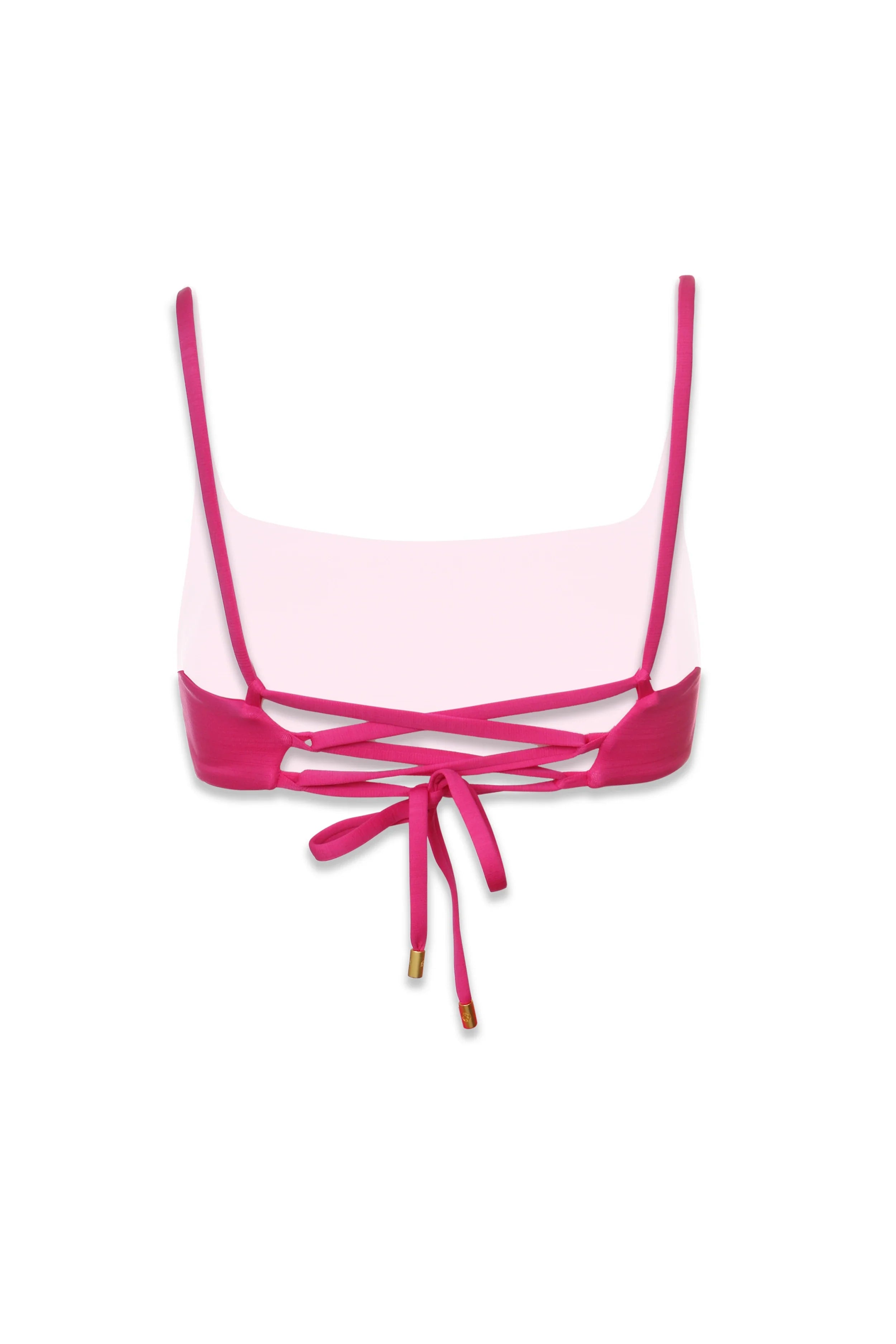 Ballet Bralette for Women - Textured Lotus Pink Sports Bra | Yoga, Dance & Workout Wear