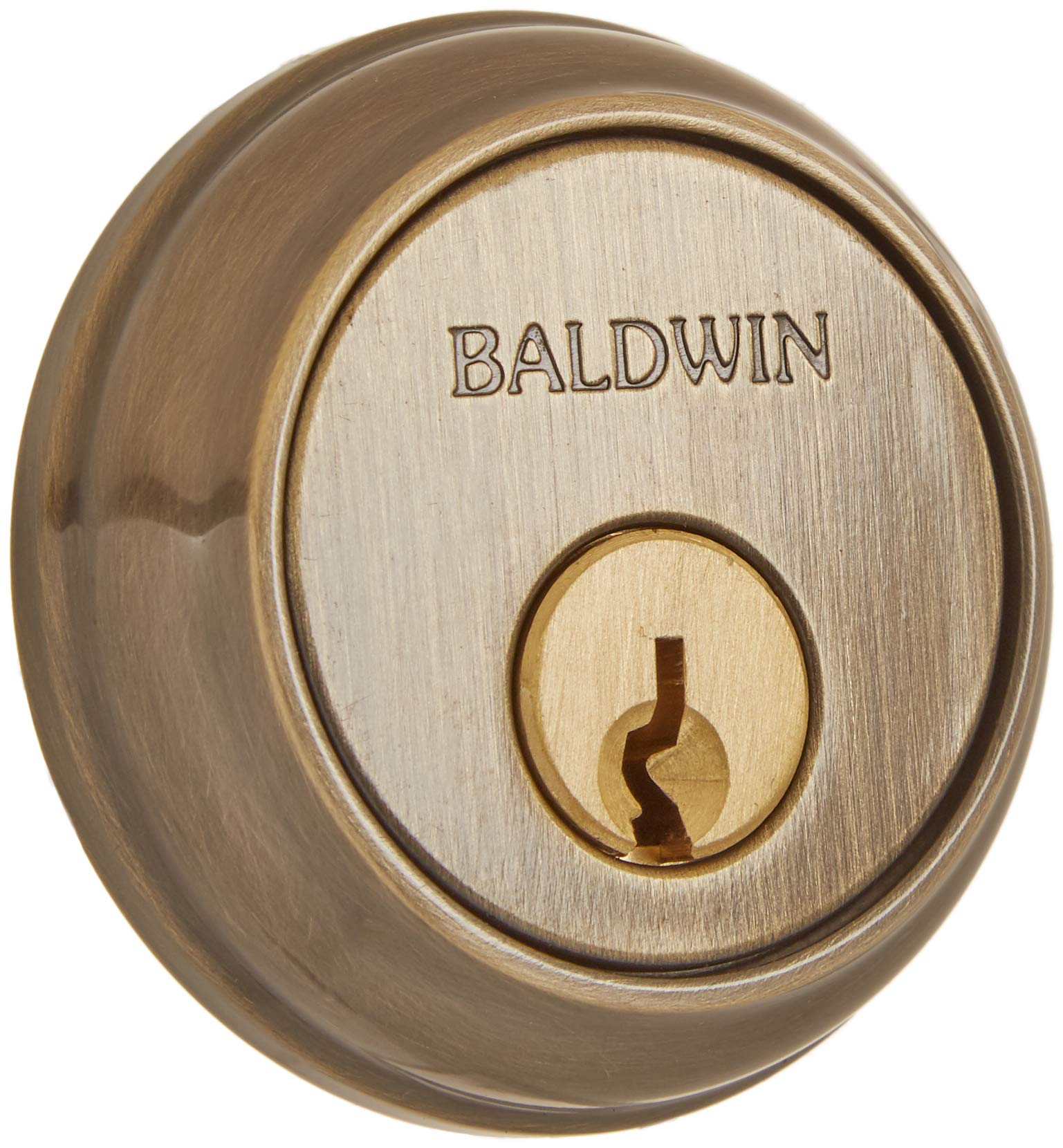 Baldwin Hardware 8031.050 Deadbolt Lock - High Security Door Lock for Home & Office - Durable Brass Construction - Easy Installation - Perfect for Front Doors, Back Doors & Commercial Entrances