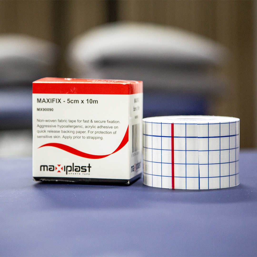 Maxiplast Maxifix Hypoallergenic Underwrap - Single Roll for Sports, Medical & First Aid Support - Breathable Adhesive Bandage Wrap for Injury Protection & Wound Care