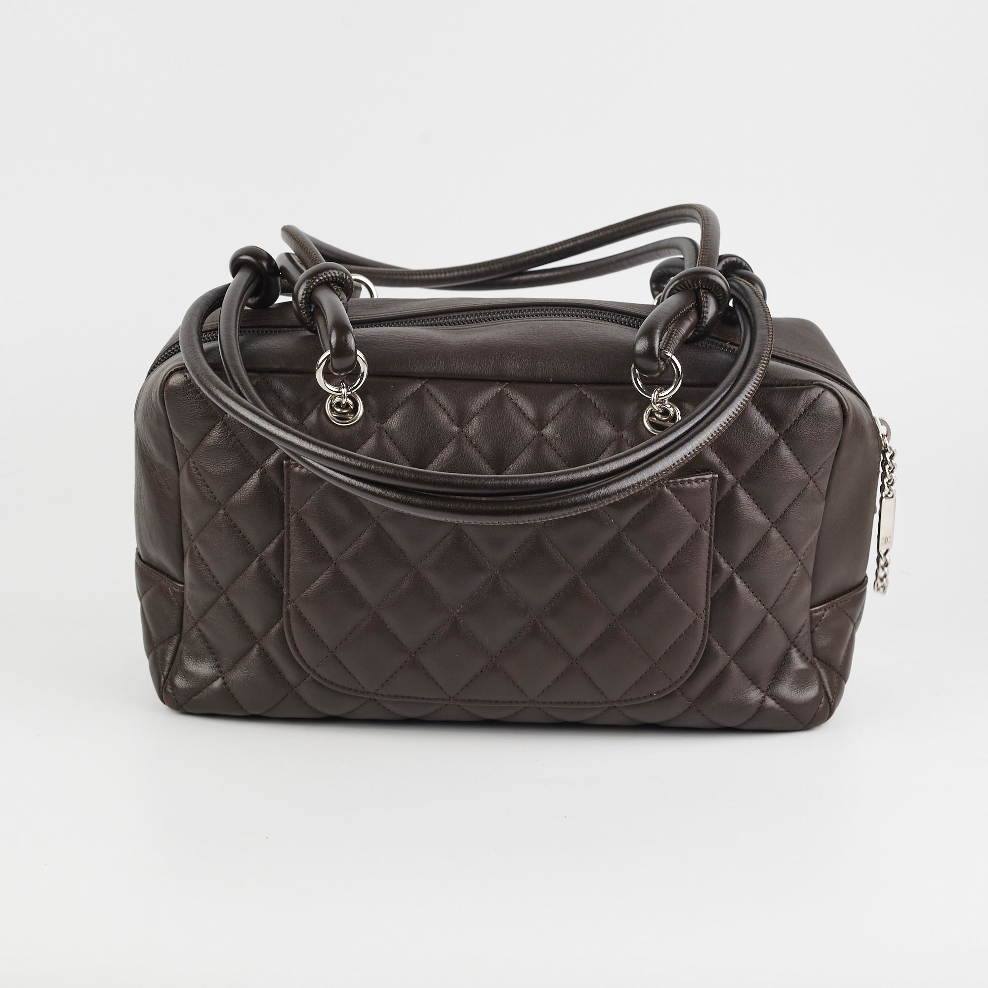Chanel Cambon Quilted Leather Bowler Bag - Luxury Handbag for Women, Perfect for Work, Travel & Evening Events