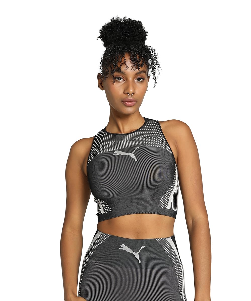 Puma Women's Slim Fit Cotton T-Shirt - Soft Breathable Casual Tee for Workout, Running & Everyday Wear