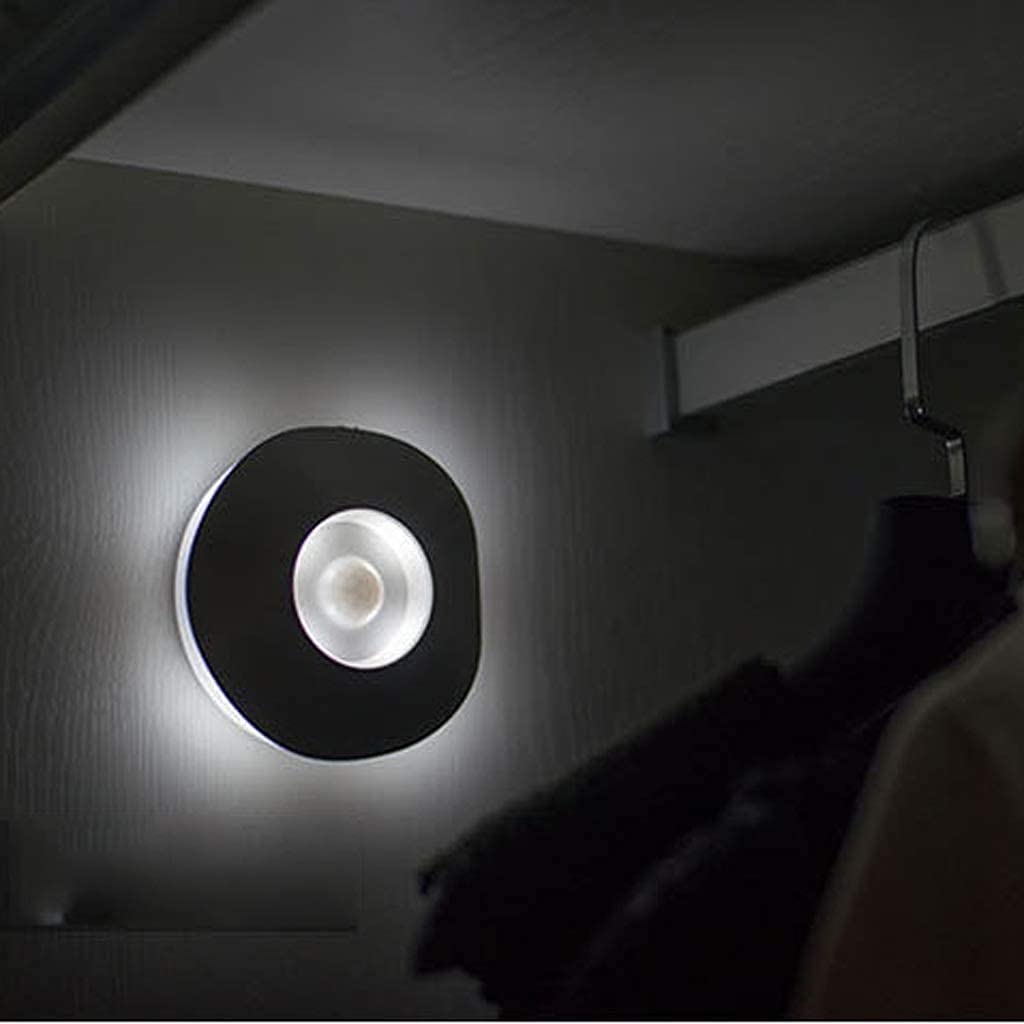 Smart Night Light with Human Body Sensor - Auto On/Off LED Night Light for Home, Corridor, Wardrobe, Closet, Living Room, Kitchen & Bedroom | Perfect for Nighttime Safety and Convenience