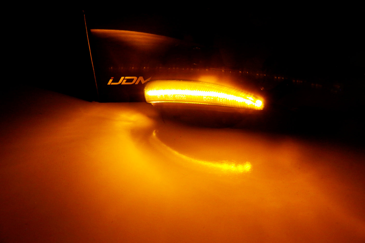 Clear Lens Sequential LED Side Mirror Turn Signal Light for Lexus IS RC ES LS CT - Enhanced Visibility & Style for Safe Driving & Nighttime Use