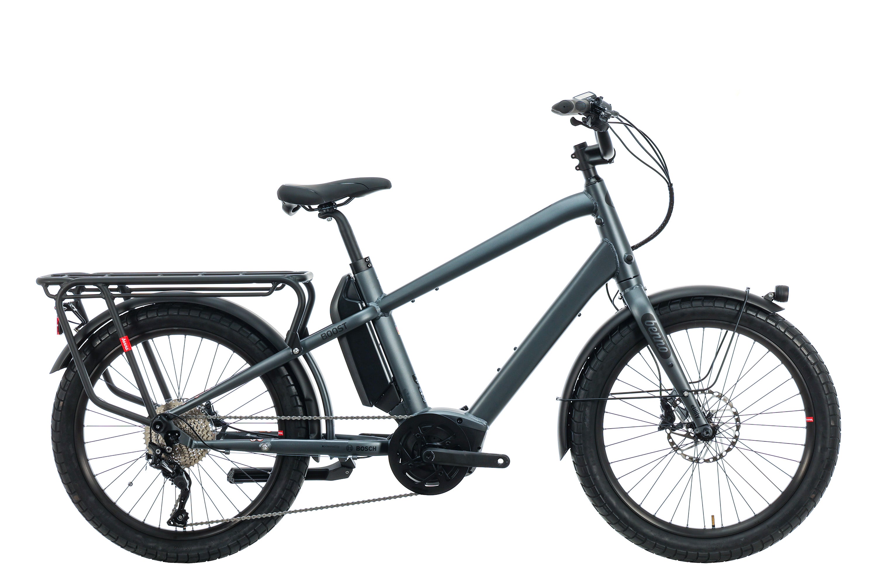 Benno Boost E 10D Class 1 Electric Bike with Bosch Performance Line Motor - 2023 Model, One Size - Perfect for Commuting, Urban Riding, and Cargo Hauling