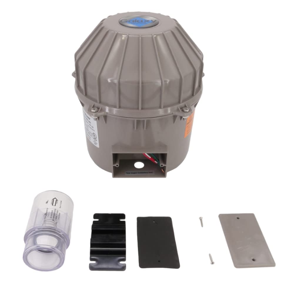 AS6520231 Galaxy 240V 2HP 6AMP Outdoor Spa Air Blower - High Performance Hot Tub Blower for Relaxation & Hydrotherapy - Perfect for Backyard Spas, Jacuzzis and Poolside Relaxation
