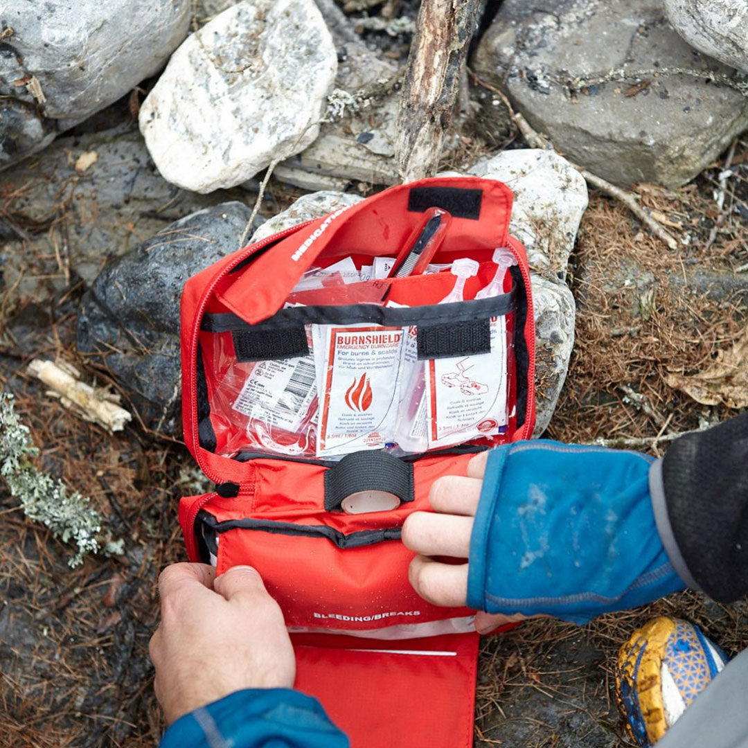 Lifesystems Compact Camping First Aid Kit - 70 Essential Medical Supplies for Outdoor Adventures, Hiking & Emergency Preparedness