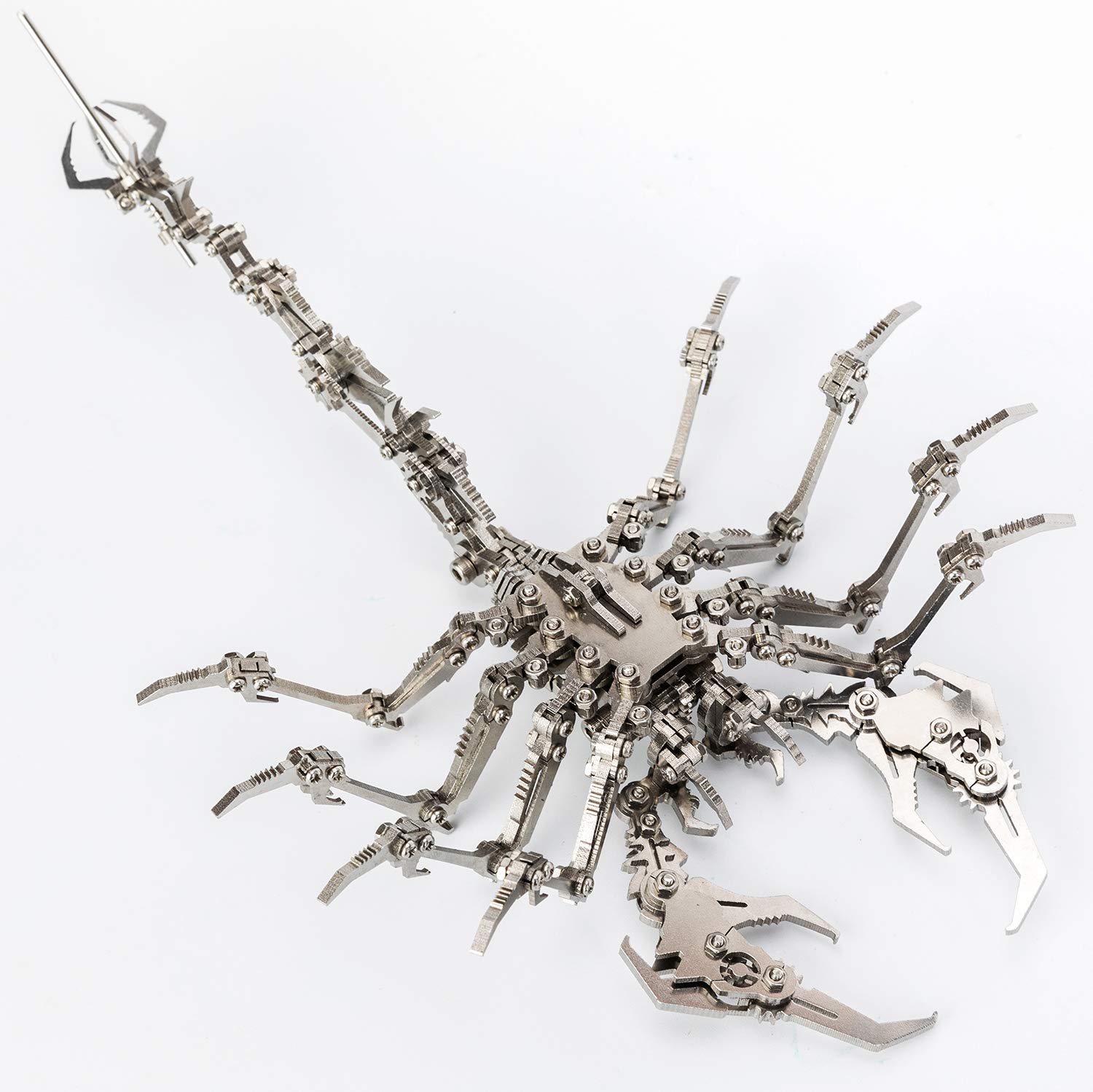 3D Metal Model Kits for Adults - DIY Robot Scorpion & Insect Puzzle Building Toys with Joint Mobility | Christmas Gift Idea for Hobbyists & Collectors | Perfect for Stress Relief, STEM Education & Home Decoration