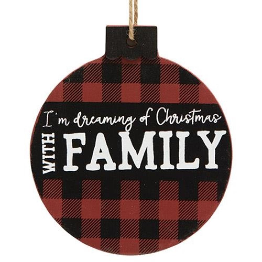Christmas Ornament Set of 3 - Festive Holiday Home Decor for Tree, Gift & Mantel - Perfect for Xmas Party, Family Gathering & Winter Decorations
