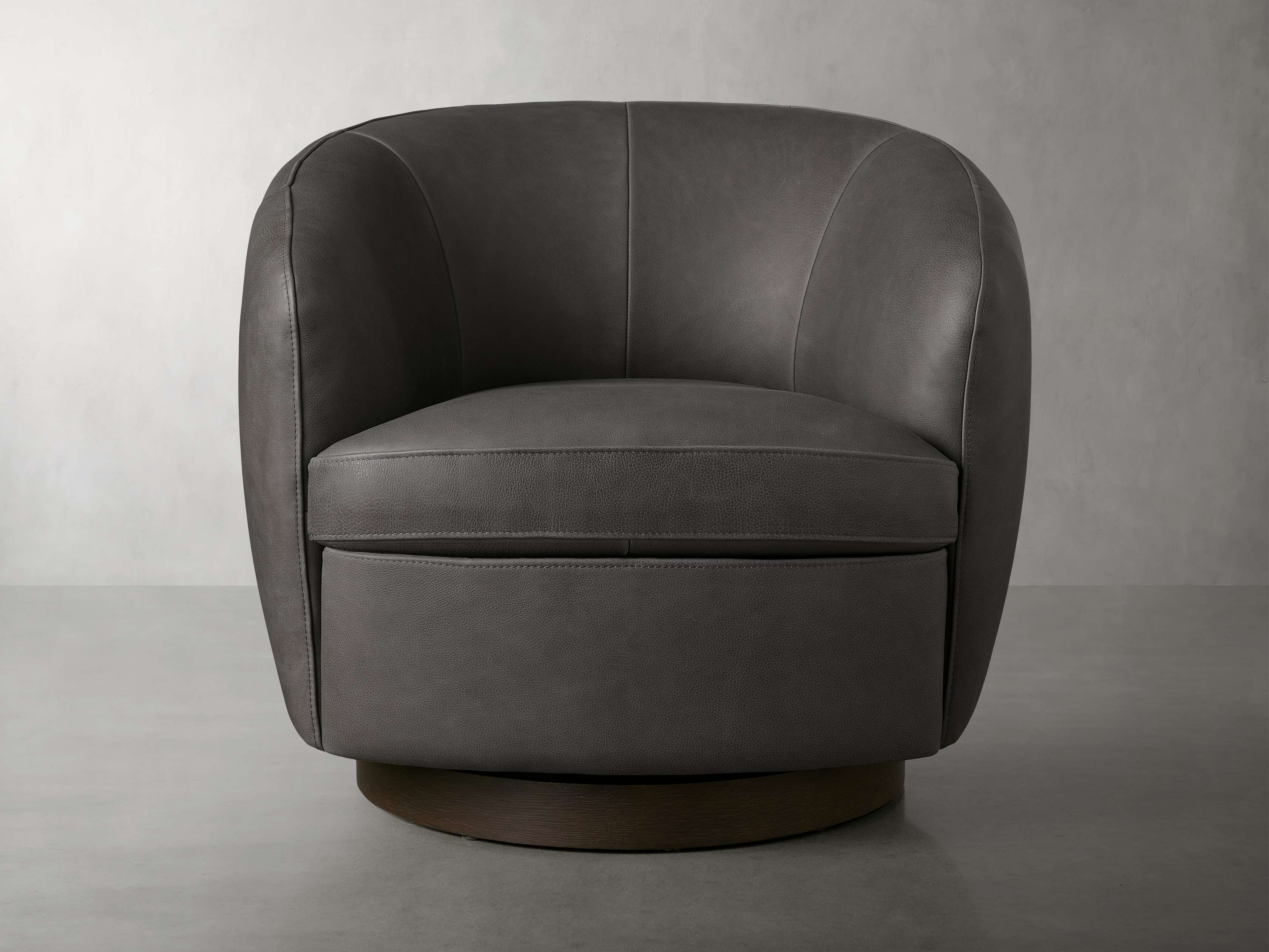 Premium Cerrito Leather Swivel Chair - 360° Rotating Office Chair with Adjustable Height - Perfect for Home Office, Study Room & Executive Workspaces
