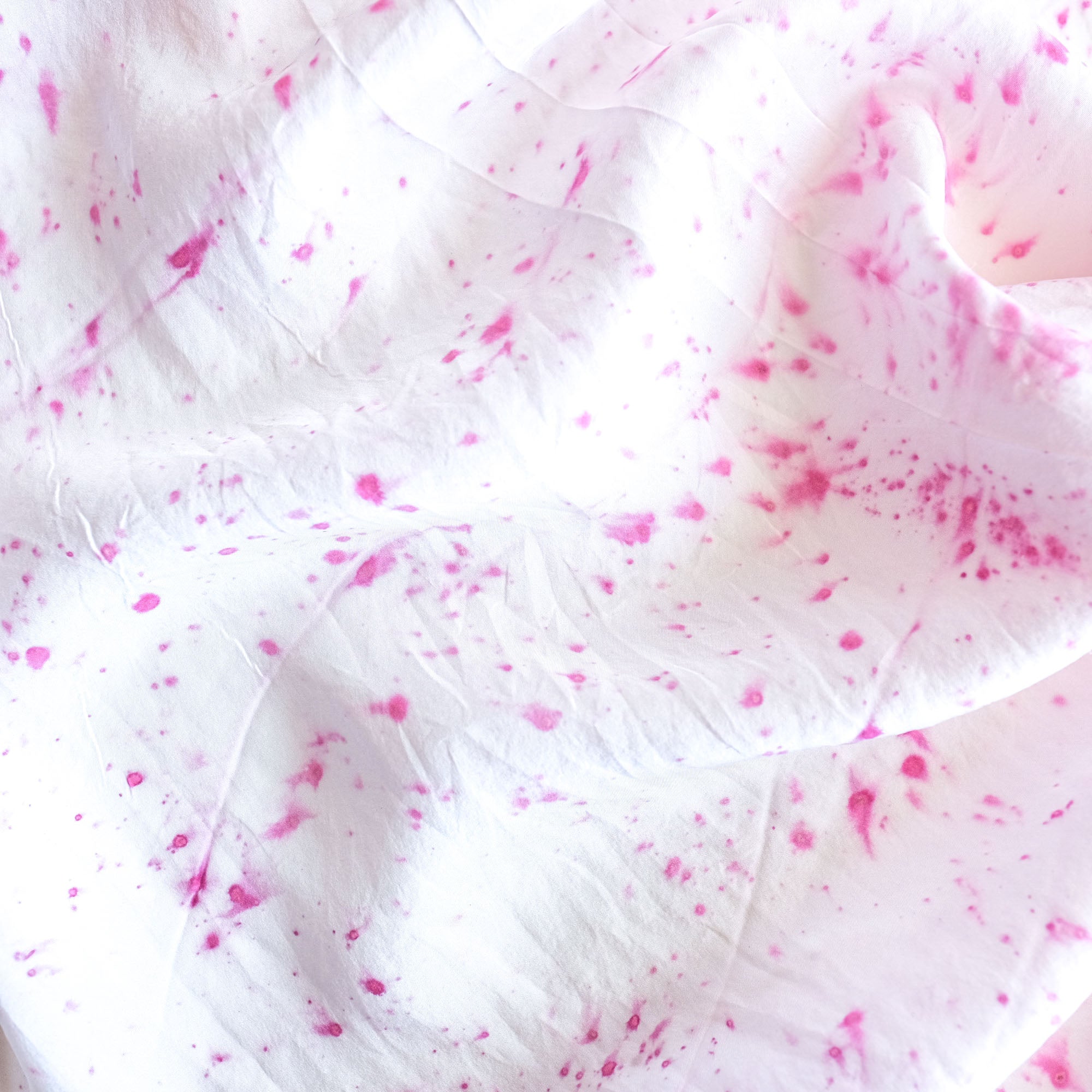 Silk Habotai - Cochineal