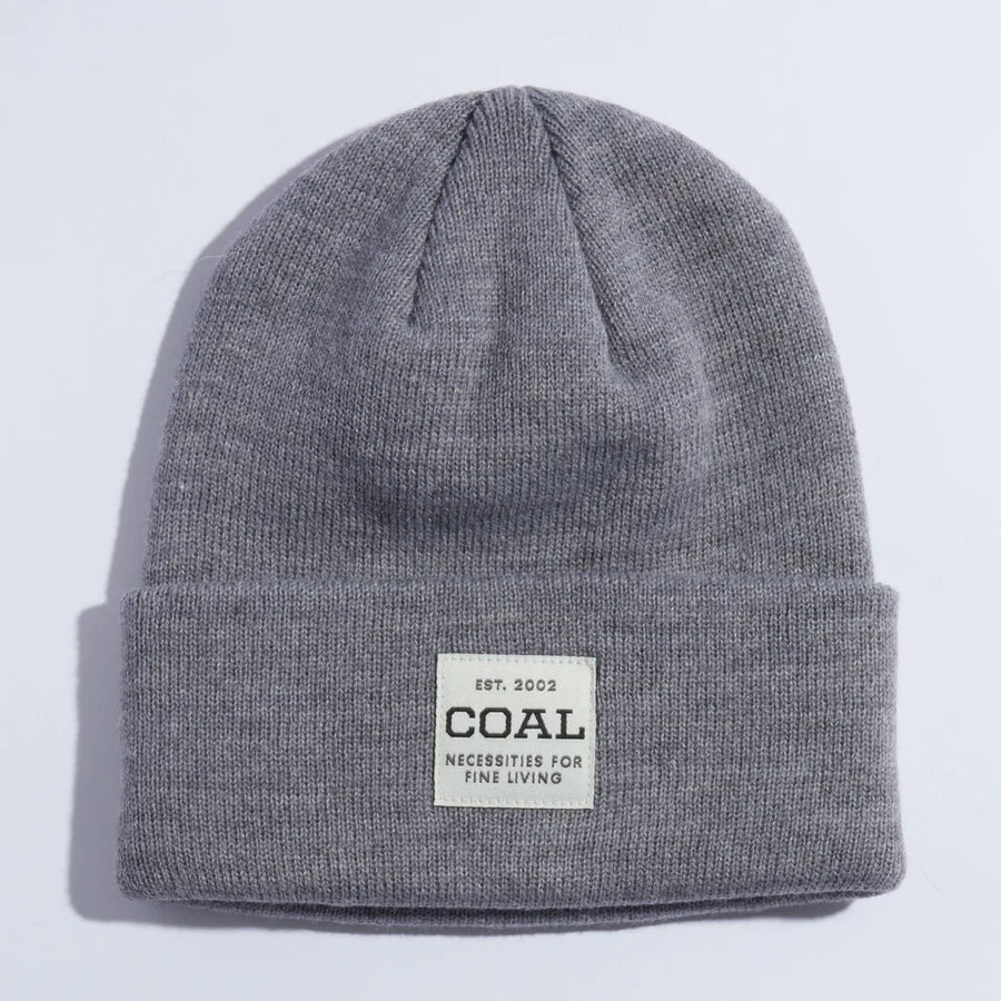 2024 Coal Uniform Beanie - Soft Heather Grey Winter Hat for Men & Women | Perfect for Outdoor Activities, Skiing, and Casual Wear