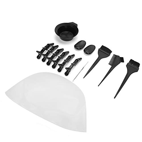**A K Homes - Professional Hair Dyeing Bowl, Hat Clips, Salon Hair Dyeing Comb & Brush Set for Home & Salon Use – Perfect for DIY Hair Color, Beauty Salons, and Professional Stylists**