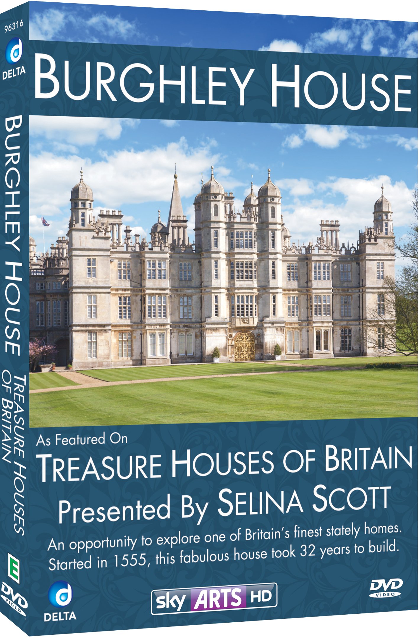 Treasure Houses of Britain - Burghley House DVD | Historical Documentary | Perfect for History Enthusiasts & British Culture Lovers