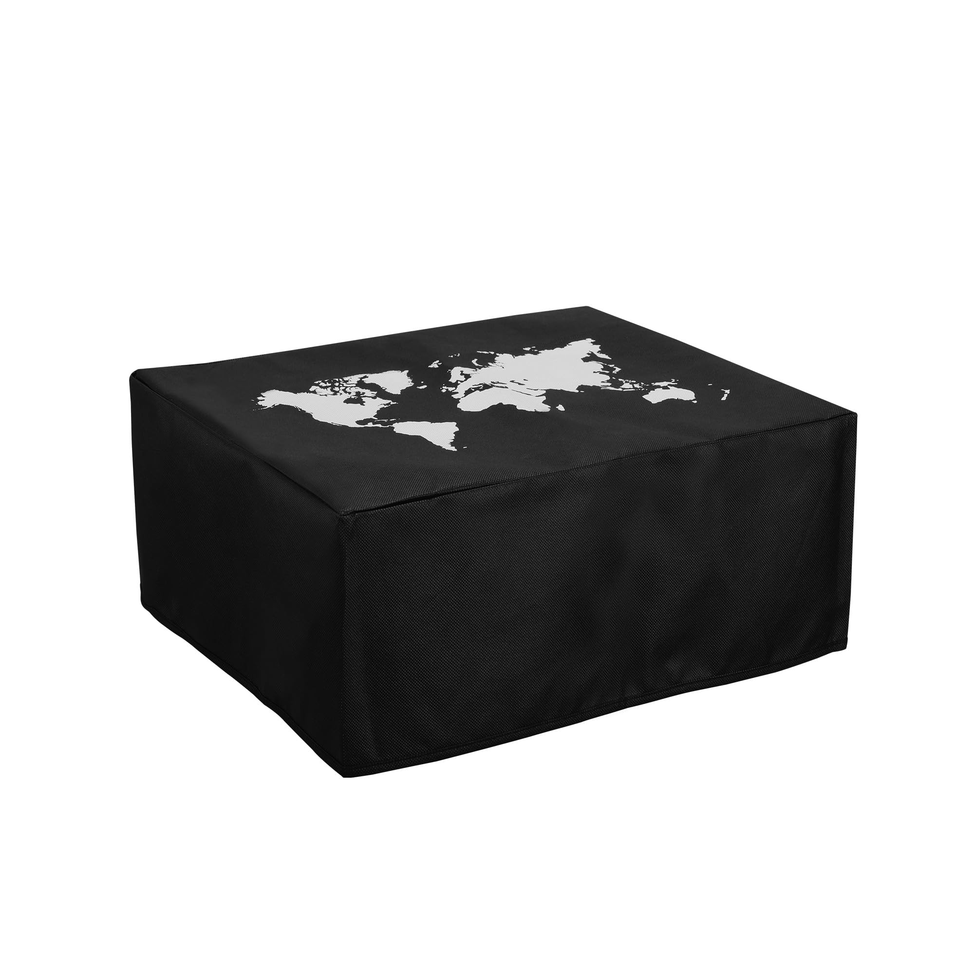 kwmobile Dust Cover for Epson EcoTank ET-2850/ET-2856 Printer - Protective Case in White & Black - Travel-Friendly Design | Perfect for Home, Office & On-the-Go Printing Protection
