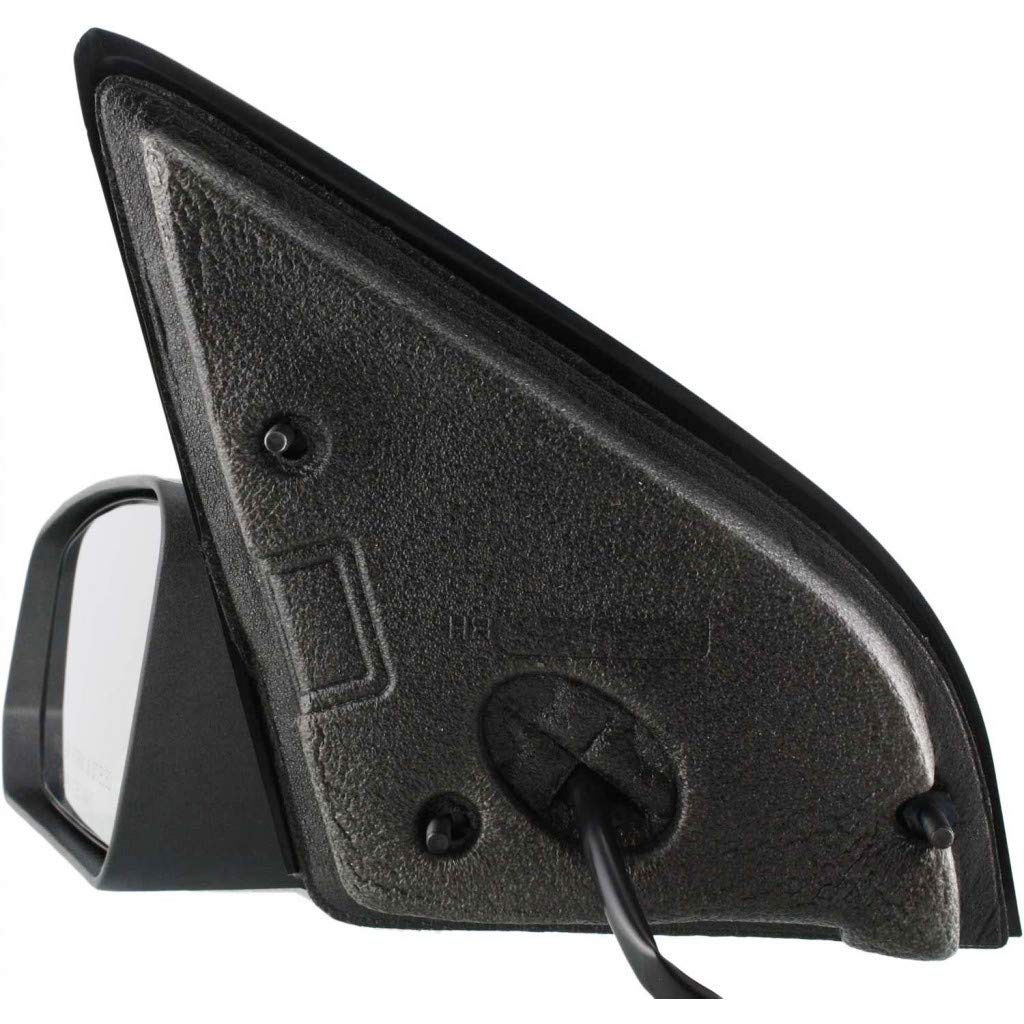 2003-2007 Saturn Ion Driver Side Power Door Mirror Replacement - Textured Black Non-Heated Non-Folding for Sedan (Fits 2003-2007 Models, Replaces OEM# 22726680 & GM1320267) | Perfect for Parking Safety & Side Visibility