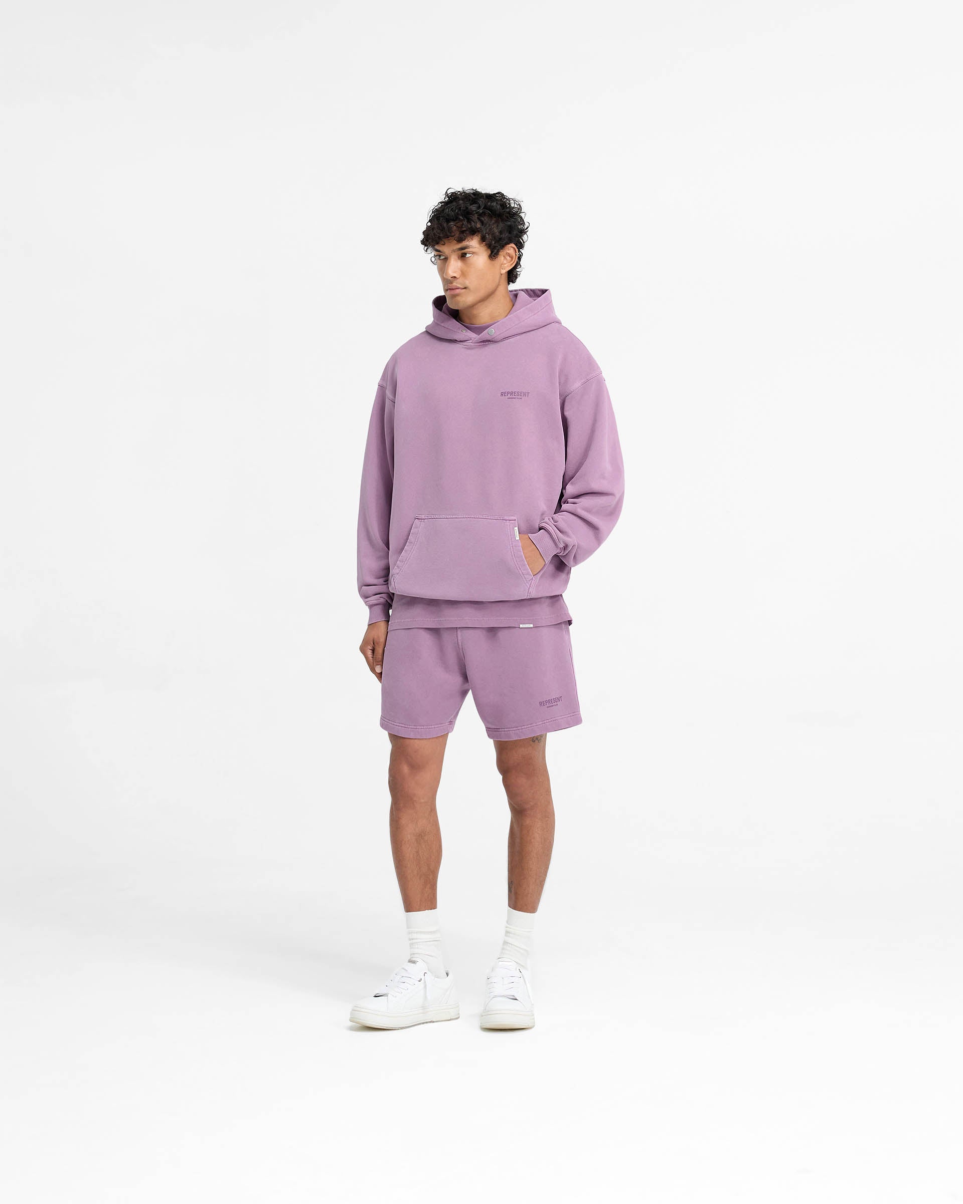 Represent Owners Club Hoodie - Mid Purple | Premium Streetwear for Men & Women | Perfect for Casual Wear, Gym, and Outdoor Activities