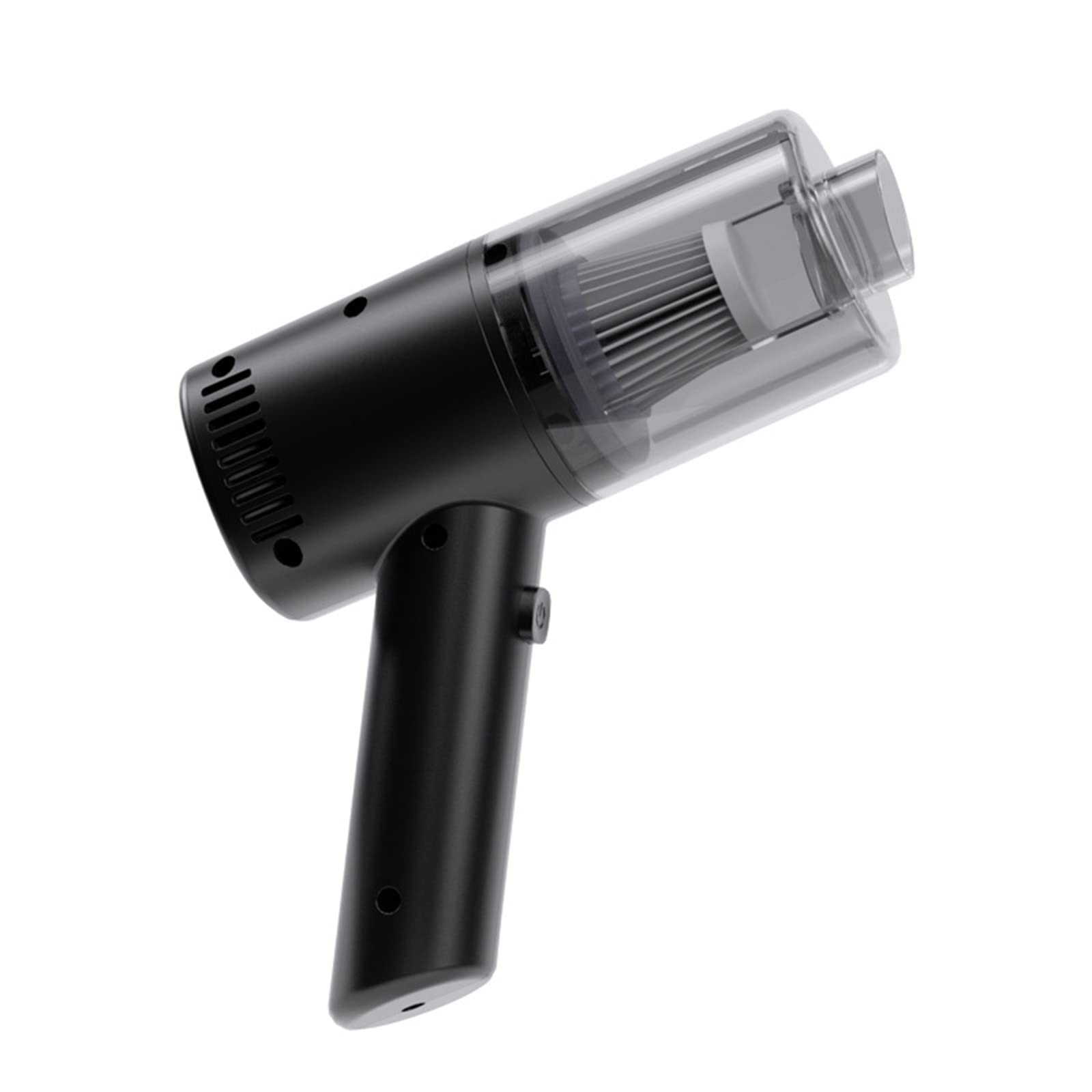 Yinuoday 60W USB Rechargeable Cordless Handheld Vacuum Cleaner - Mini Portable Vacuum with 4 Attachments for Home, Car, Pet Hair & Small Spaces Cleaning | Perfect for Cars, Sofas, Stairs & Tight Corners