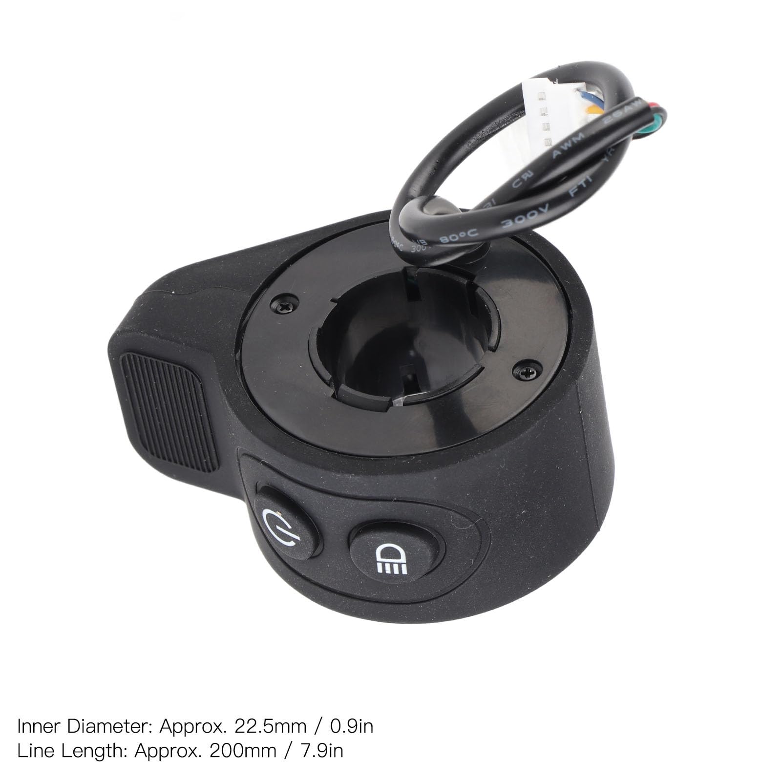 VGEBY Electric Scooter Thumb Throttle & Brake Control - Finger Button Accelerator for E-Scooters - Durable Outdoor Scooter Accessory for Commuting & Urban Travel
