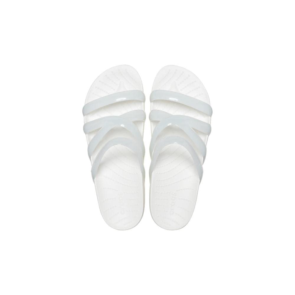 Crocs Women's Splash Strappy Sandals - Comfortable Waterproof Summer Slide Sandals for Beach, Pool, and Casual Wear