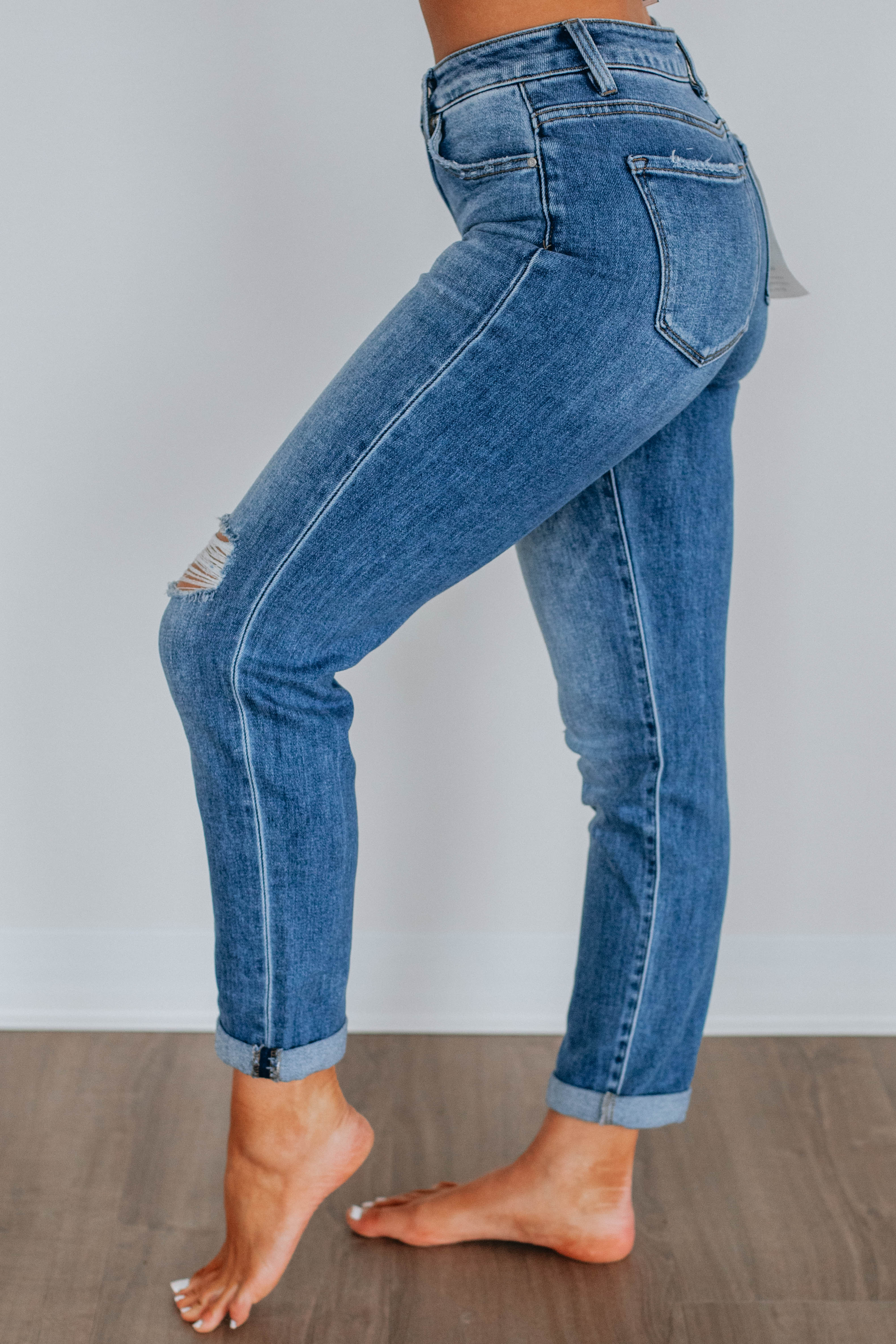 Cecile Risen Women's High Waist Skinny Jeans - Stretch Denim Pants for Everyday Comfort | Perfect for Work, Casual Outings & Date Nights