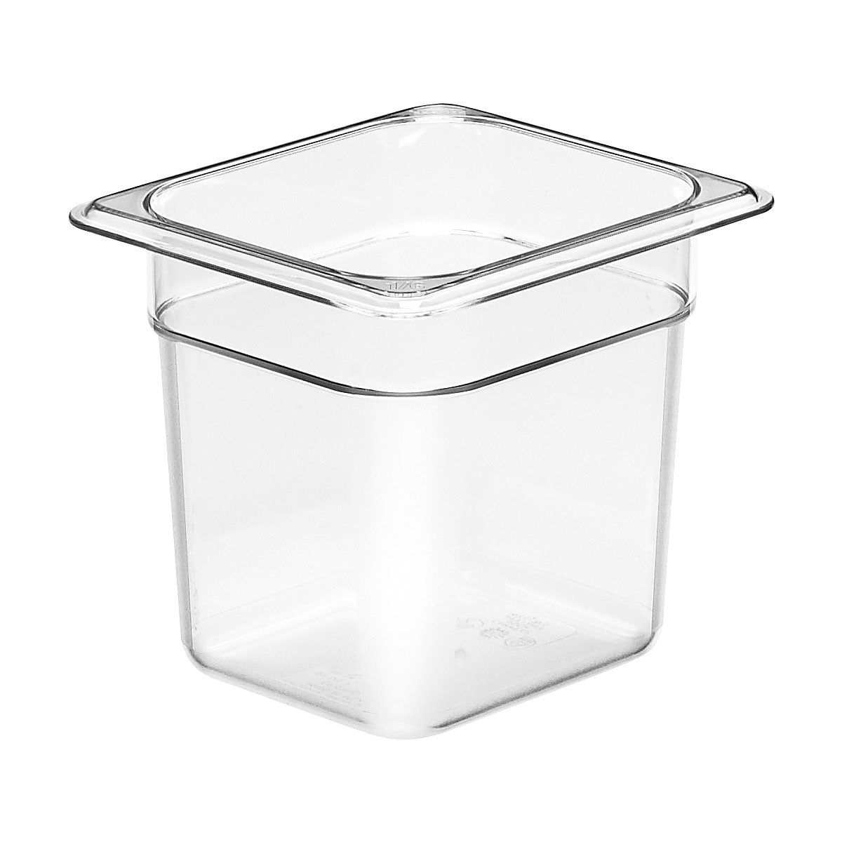 Cambro 66CW135 Camwear 1/6 Size Clear 6