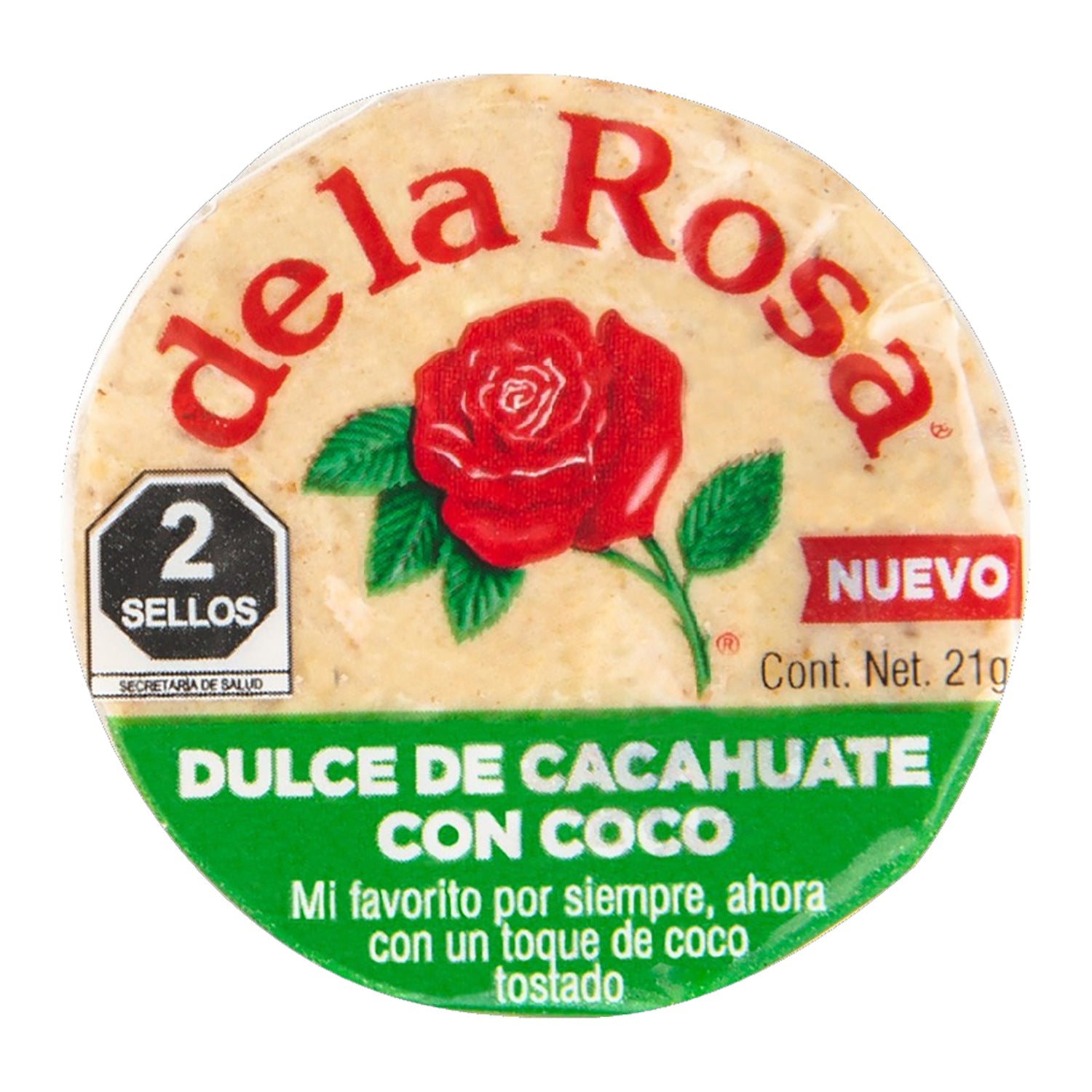 De La Rosa Mazapan de Coco Coconut Candy | 30 Count Box | Mexican Sweet Treat for Parties, Gifts & Snacking