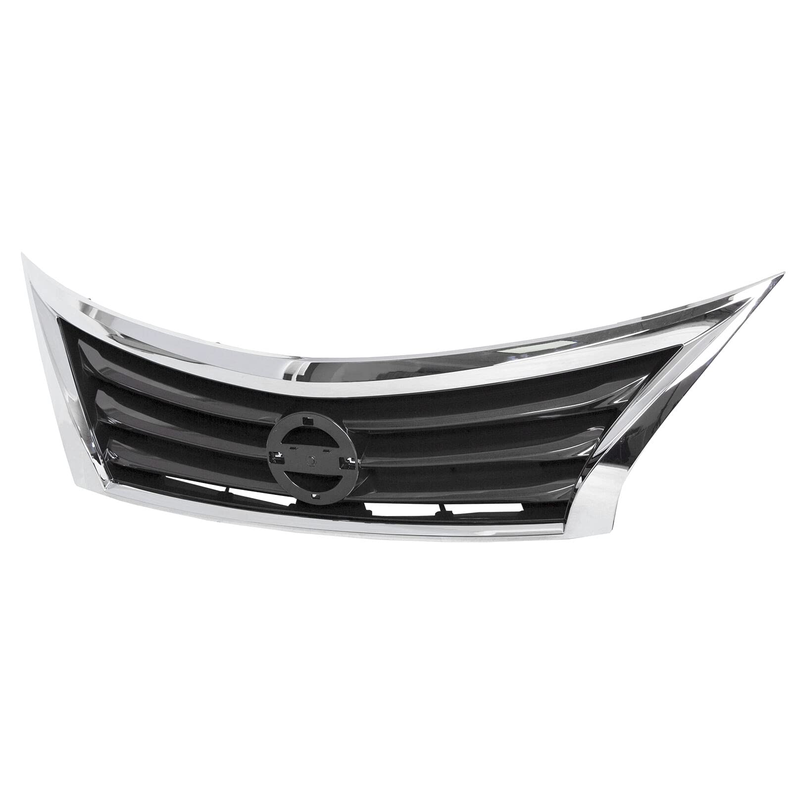2013-2015 Nissan Altima Front Bumper Upper Grille Chrome Replacement - Perfect for Car Restoration & Custom Upgrades | Fits Sedan Models