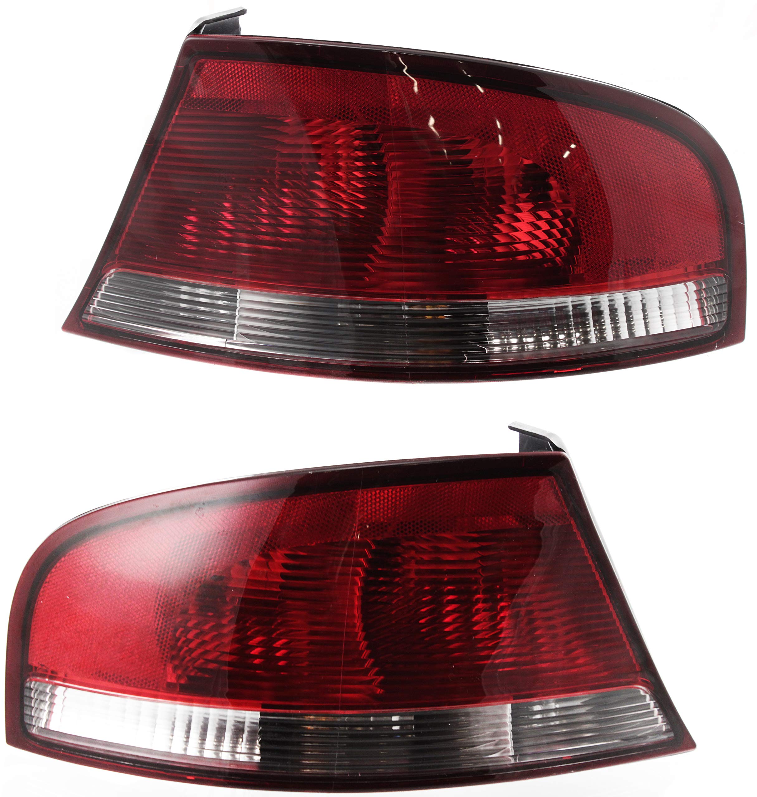 Garage-Pro Pair of Tail Lights Compatible with 2001-2006 Chrysler Sebring Sedan - Halogen Assembly for Driver & Passenger Side - Perfect for Replacement, Restoration, and Nighttime Safety