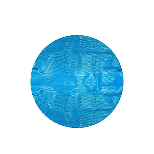 Solar Round Pool Cover for Inground & Above Ground Pools - 4ft Quick Set Solar Blanket Heater with Debris Protection (Keeps Out Leaves, Dirt, Insects) - Perfect for Year-Round Swimming Pool Maintenance & Energy Efficiency