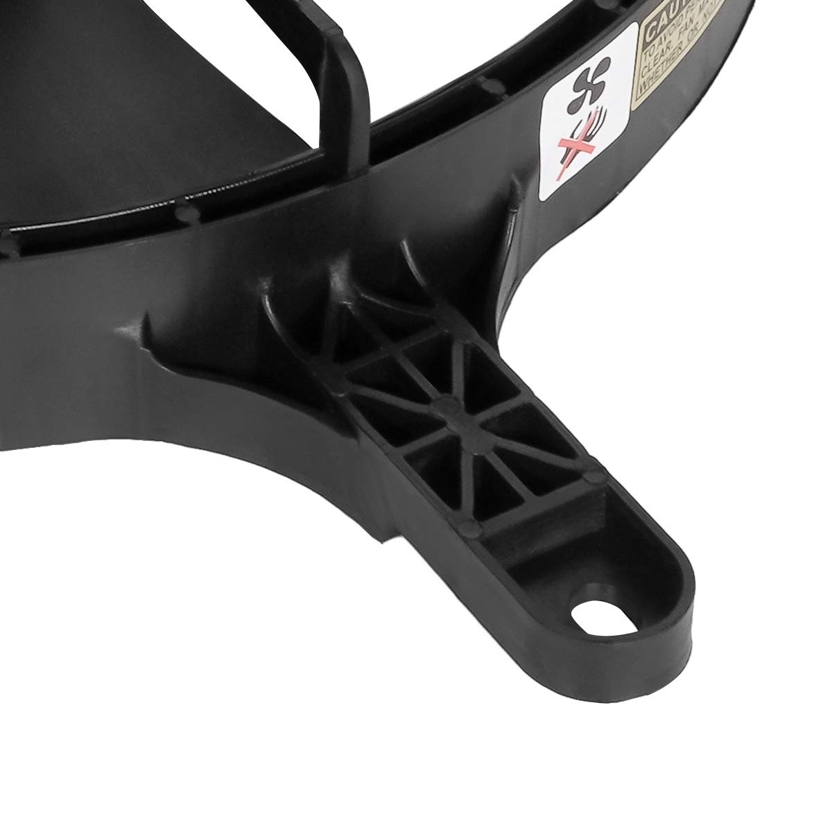 DNA MOTORING OEM-RF-0238 High Performance Radiator Cooling Fan - Direct Replacement for 2005-2018 Nissan Frontier, 2005-2012 Pathfinder & 2005-2015 Xterra - Improved Cooling Efficiency, Black - Perfect for Off-Roading & Hot Weather Driving