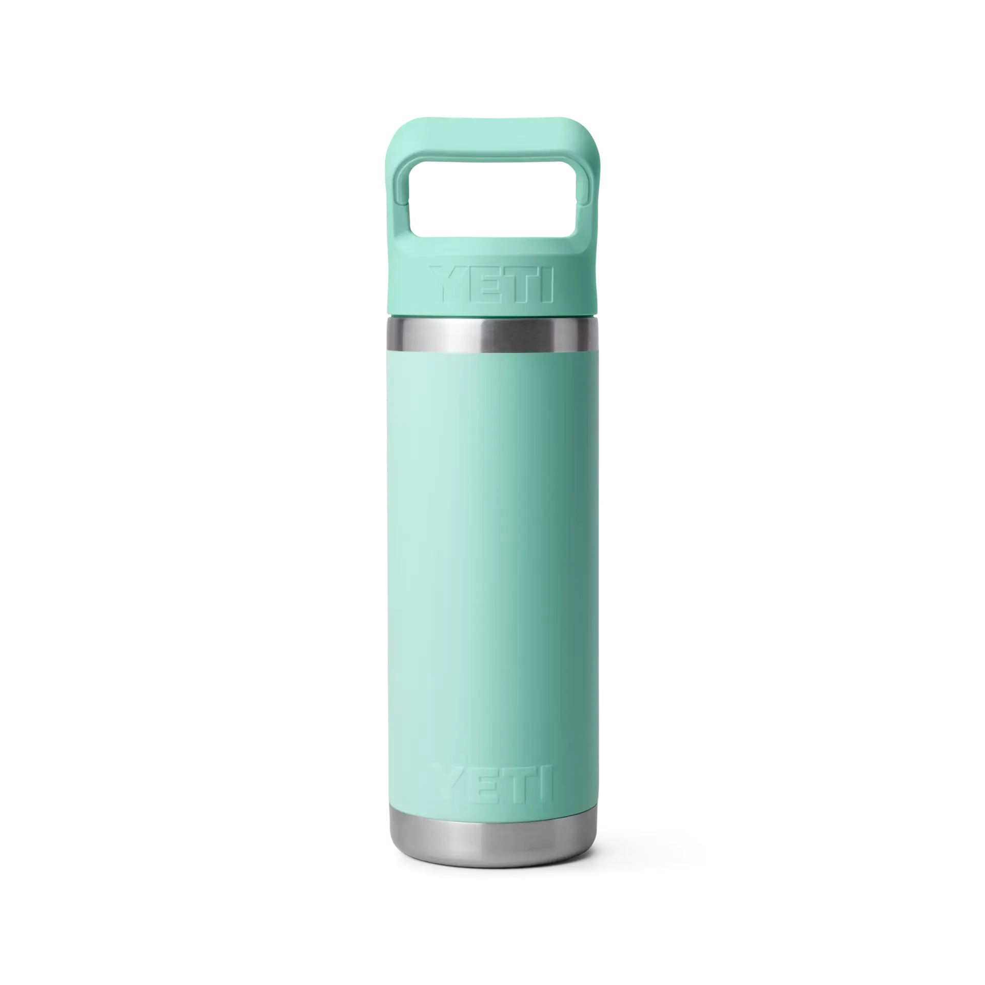 Hydro Flask 18oz Insulated Stainless Steel Water Bottle with Straw - Seafoam Green - Leakproof & Sweatproof - Perfect for Hiking, Gym & Outdoor Activities