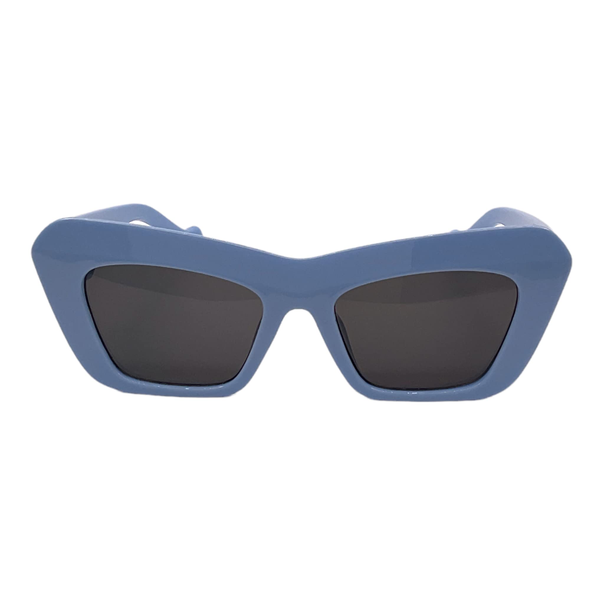 Trendy Triangle Square Cat Eye Sunglasses for Women - UV Protection, Retro Fashion, Lightweight & Comfortable - Perfect for Beach, Driving, and Outdoor Activities
