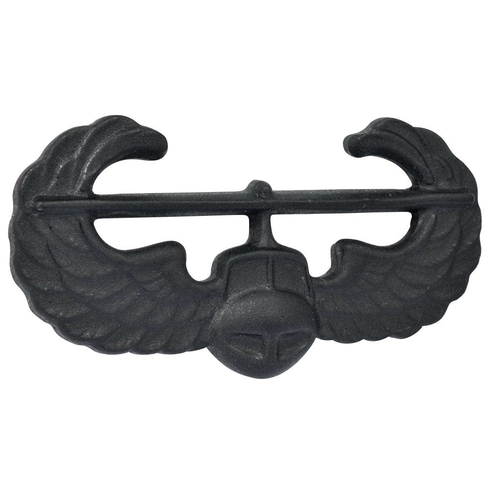 Army Air Assault Badge - Black Matte Finish | Official Military Medal | MEDALS OF AMERICA Since 1976 | Perfect for Veterans, Collectors & Display Cases