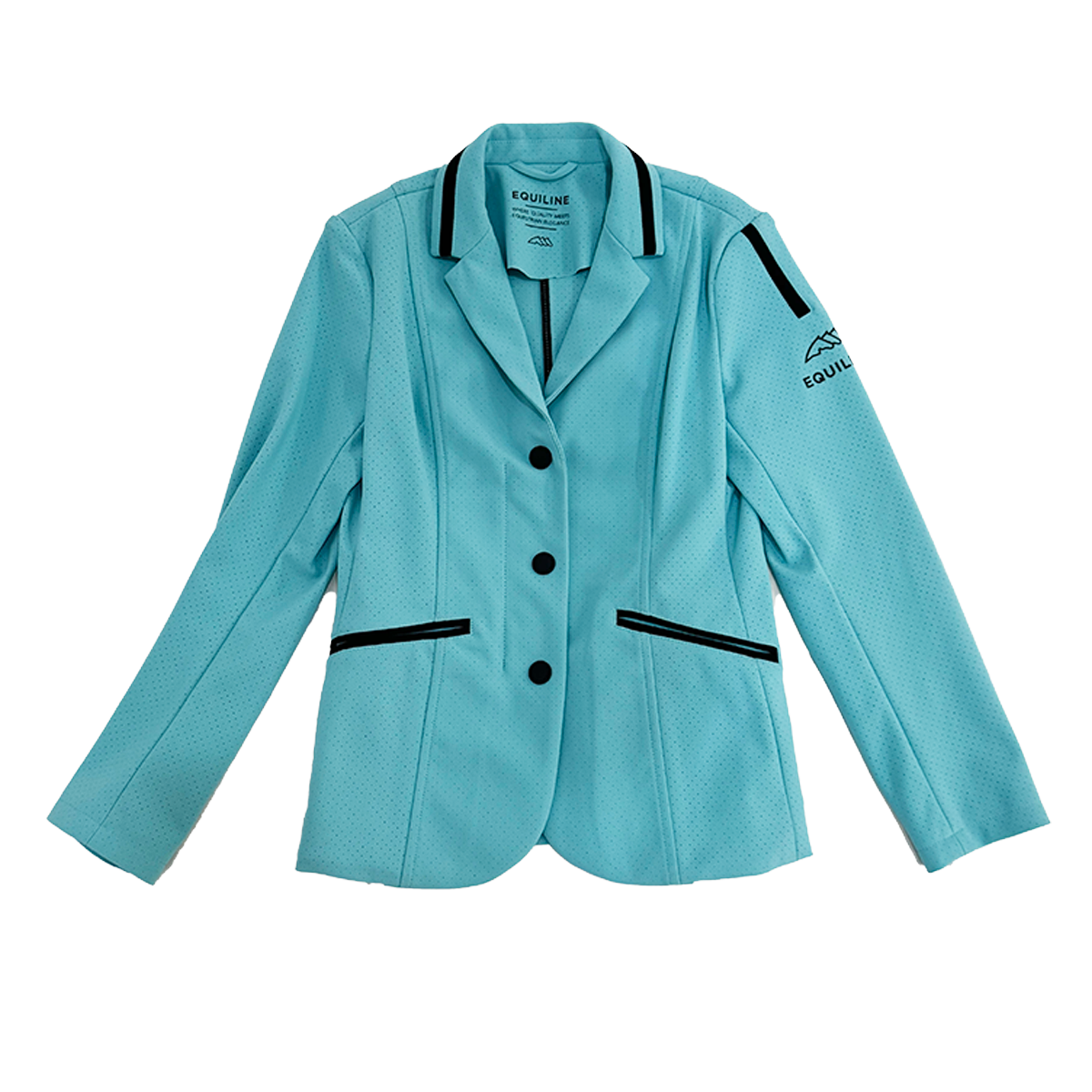 Equiline Girls Gracy BX Tech Show Coat - Waterproof Equestrian Riding Jacket for Horse Shows & Winter Riding - Perfect for Young Riders & Competitions