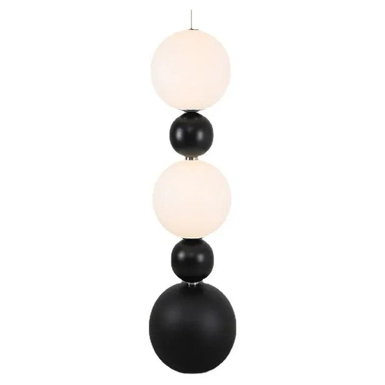 Modern Two-Tone Multi-Sphere Floor Lamp - Stylish Home & Office Lighting for Living Room, Bedroom, or Workspace