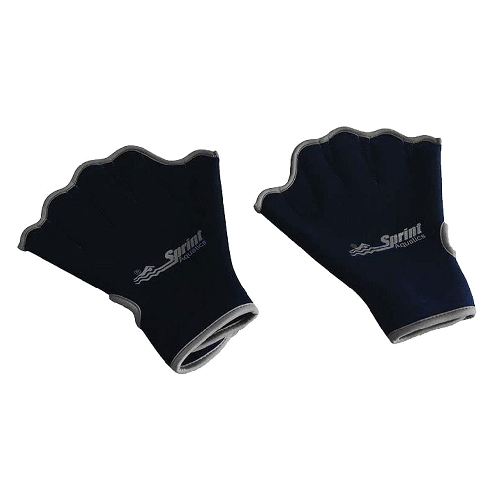 Sprint Neoprene Velcro Aqua Gloves - Waterproof & Durable for Swimming, Kayaking, and Water Sports | Ideal for Cold Weather & Outdoor Activities