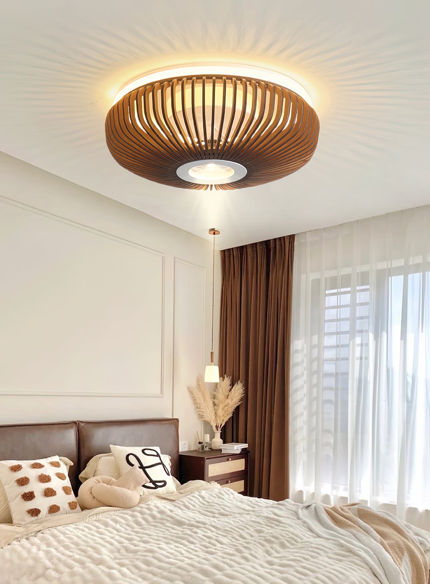 Modern Clava Ceiling Lamp - Energy Efficient LED Lighting Fixture for Living Room, Bedroom & Dining Room | Dimmable & Easy Installation Home Decor