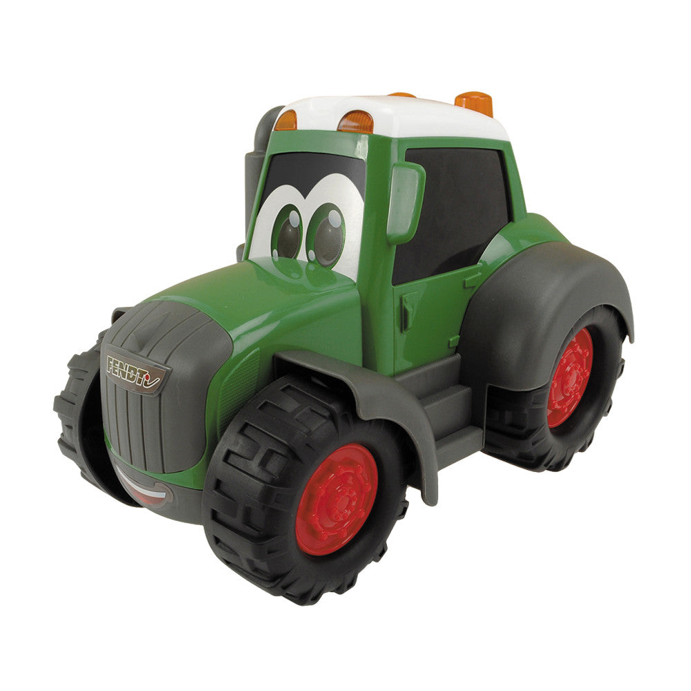 Dickie Toys Fendt Happy Tractor 10 Inch Freewheel Farm Vehicle - Realistic Farm Toy for Kids, Durable Plastic Construction, Fun Educational Play - Perfect for Indoor & Outdoor Farm-Themed Adventures