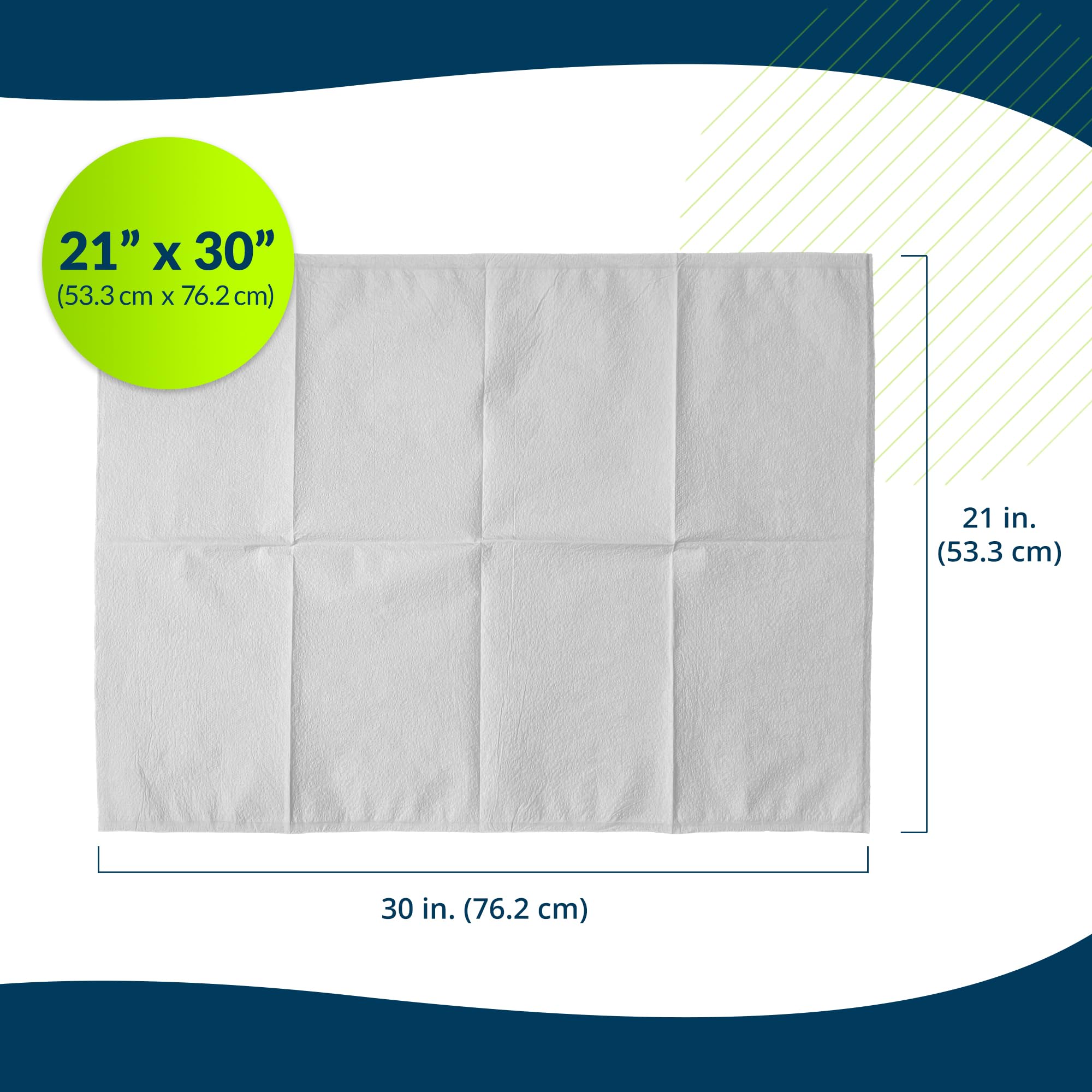 Avalon 701A Disposable Pillowcases - White, 21