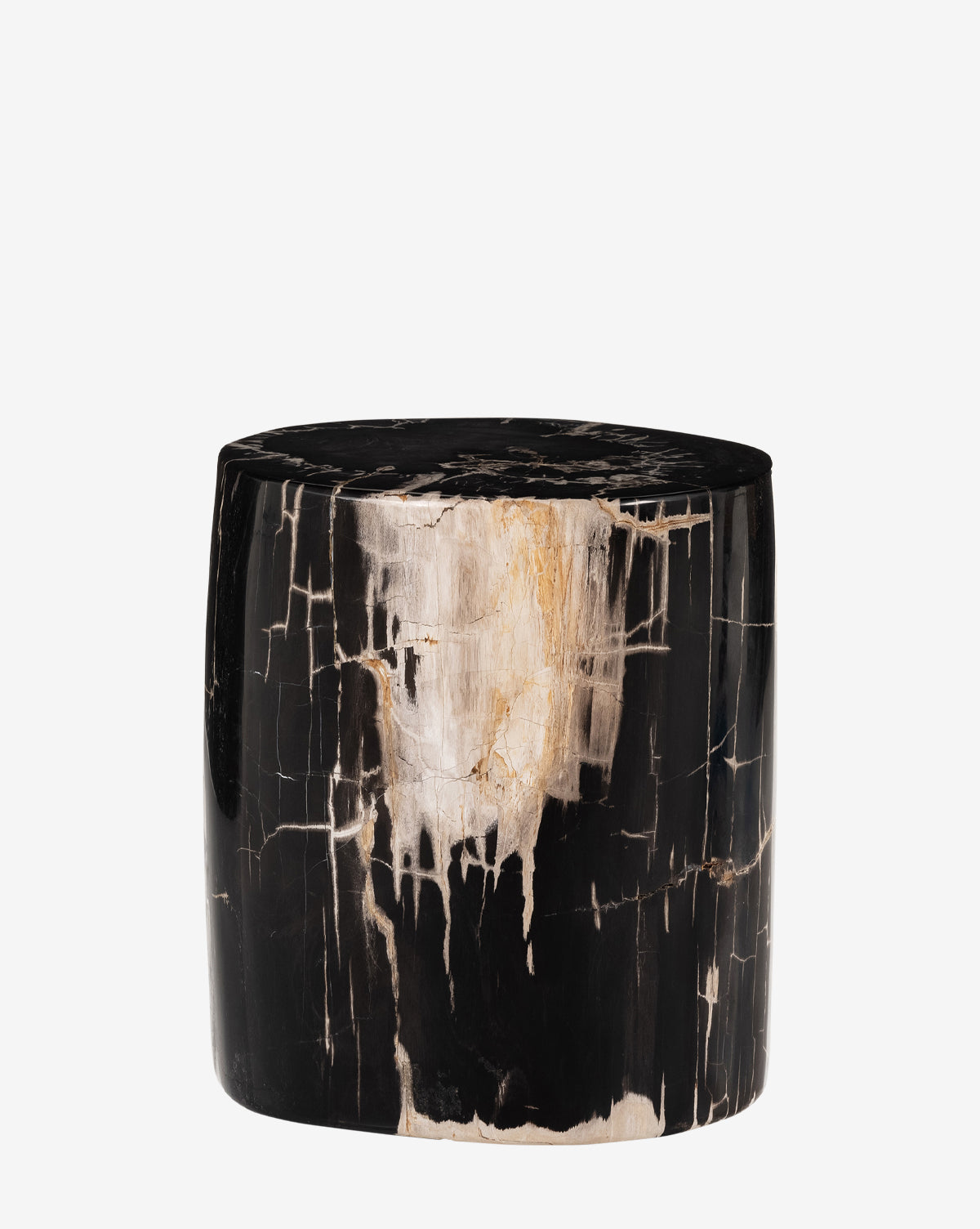 Viking Rune End Table - Norse-Inspired Wooden Side Table with Carved Runes for Living Room, Bedroom, or Office Decor