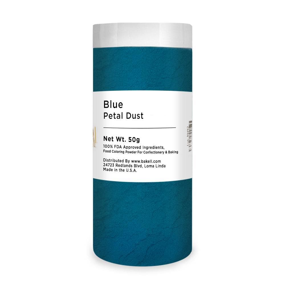 Bulk Blue Petal Dust for Cake Decorating, Sugar Flowers & Edible Art - Premium Food-Grade Decorative Powder for Bakers & Confectioners