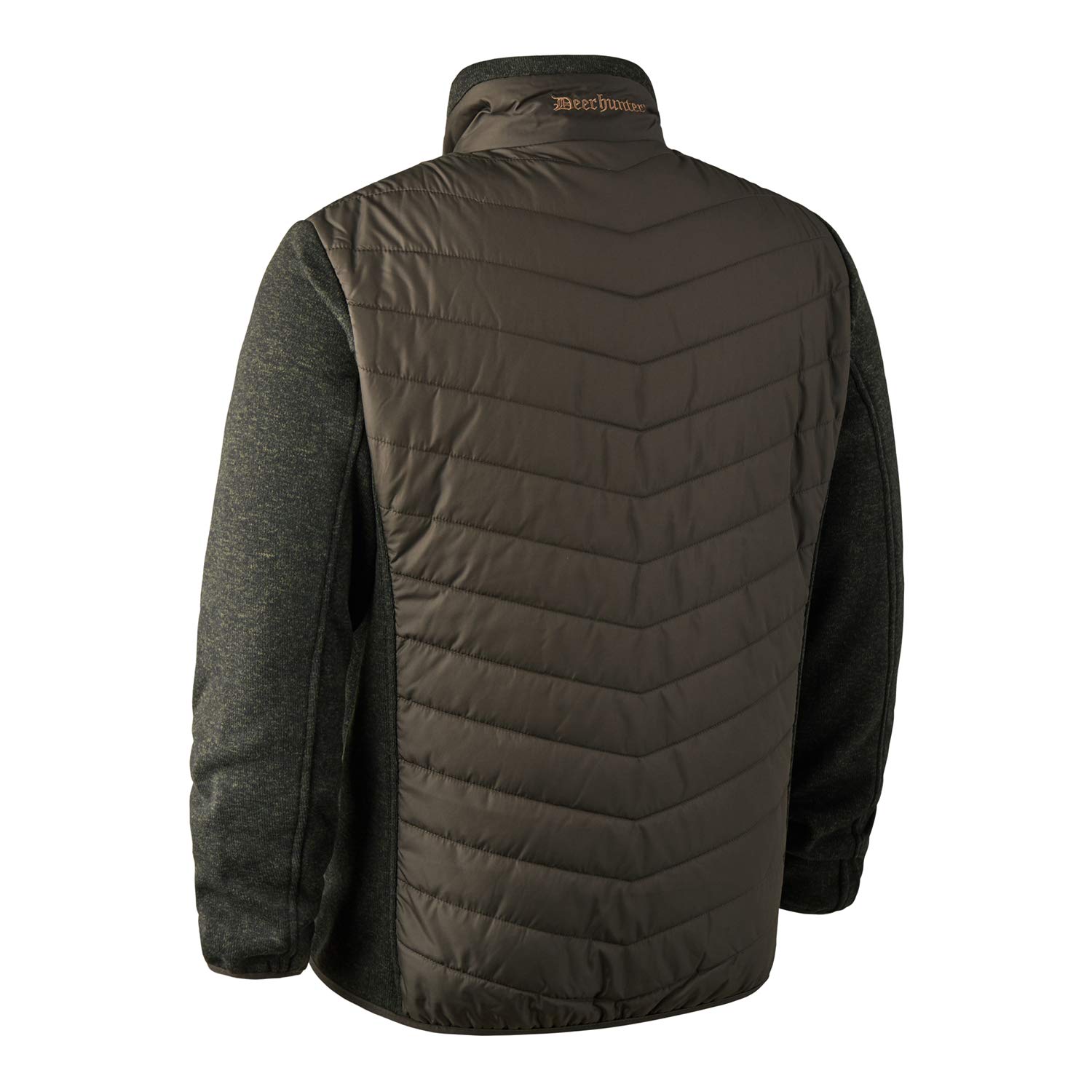 Men's Moor Padded Jacket with Knit Collar - XX-Large Brown Winter Coat for Outdoor Activities | Hiking, Camping & Casual Wear