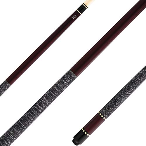 McDermott Lucky Cue Pool Stick - Solid Color Design with Premium Irish Linen Wrap - Perfect for Professional Billiards & Home Game Rooms